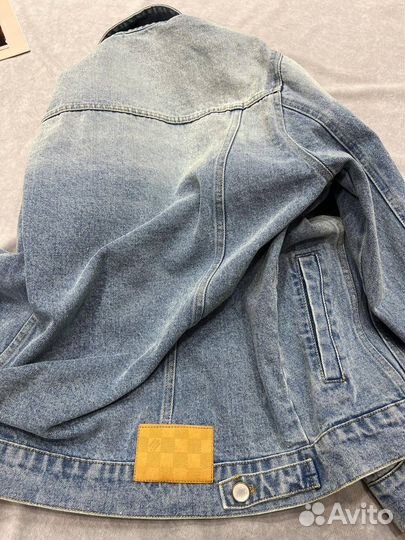 Джинсовая куртка louis vuitton женская