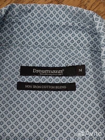 Рубашка мужская Dressmann размер m