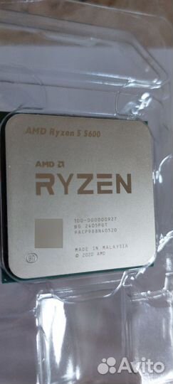 Комплект b550m+r5 5600+ddr4 3600 2x8gb