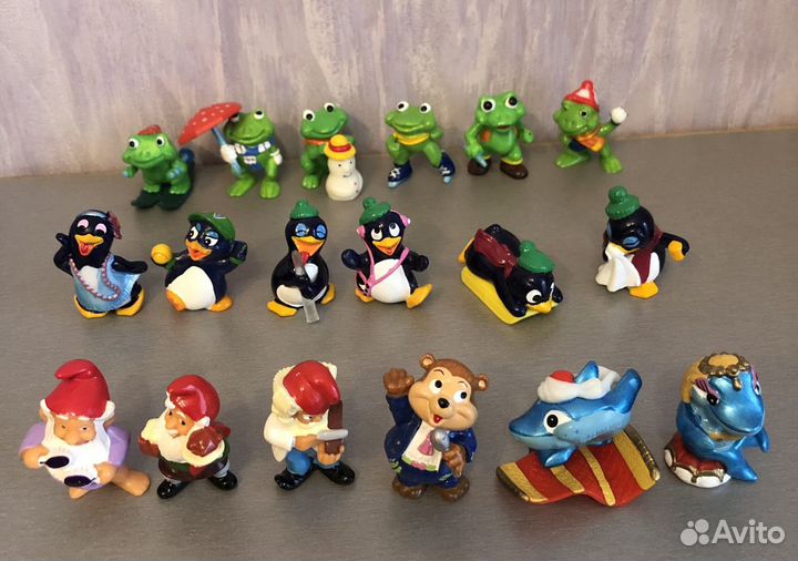 Kinder фигурки 90-е