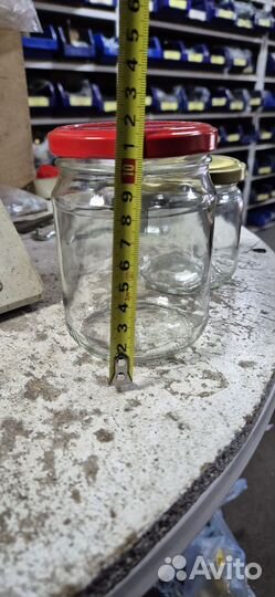 Стеклобанка и крышка для автоклава