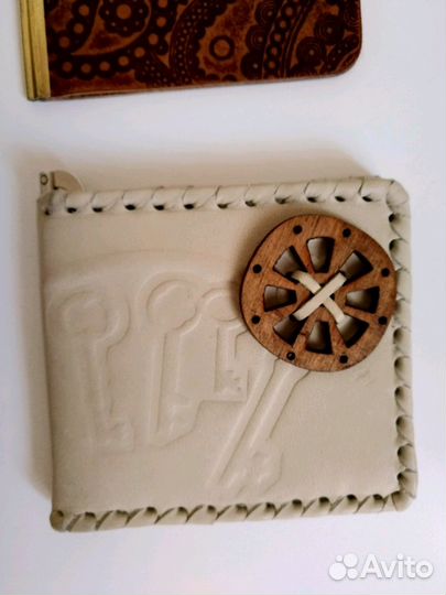 Зажим для денег (натуральная кожа)
