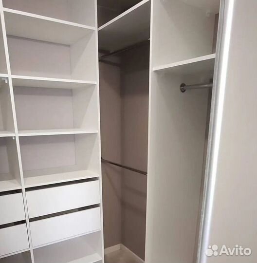 Гардеробный шкаф на заказ. Мебель на заказ