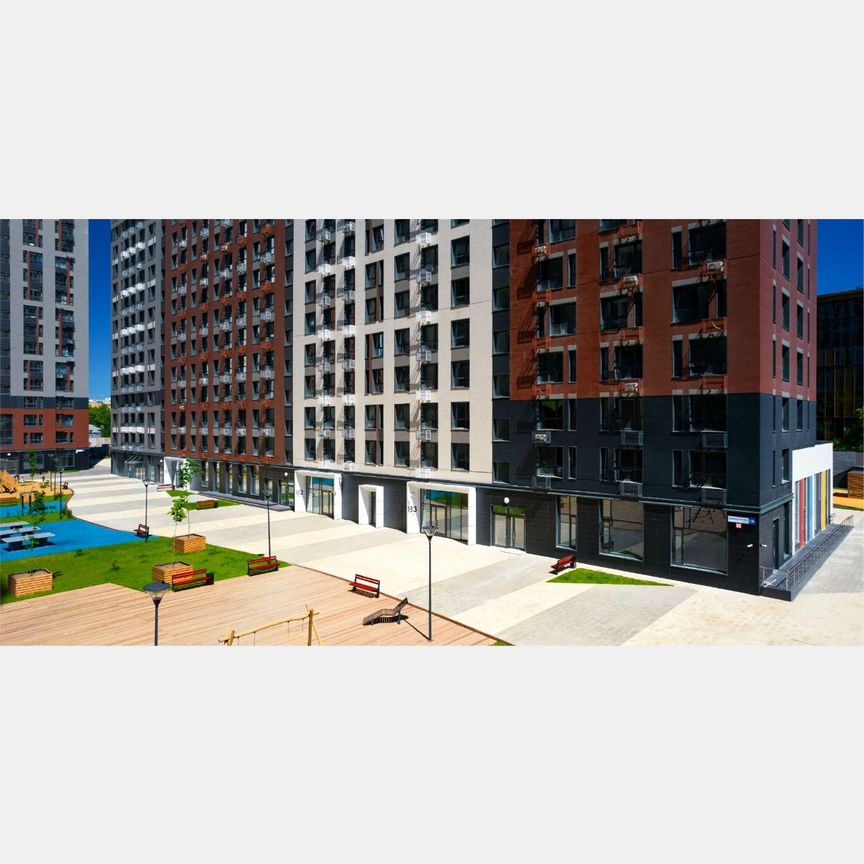 1-к. квартира, 43,4 м², 12/25 эт.