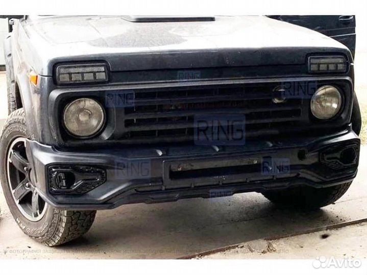 Передний бампер Niva Ranger