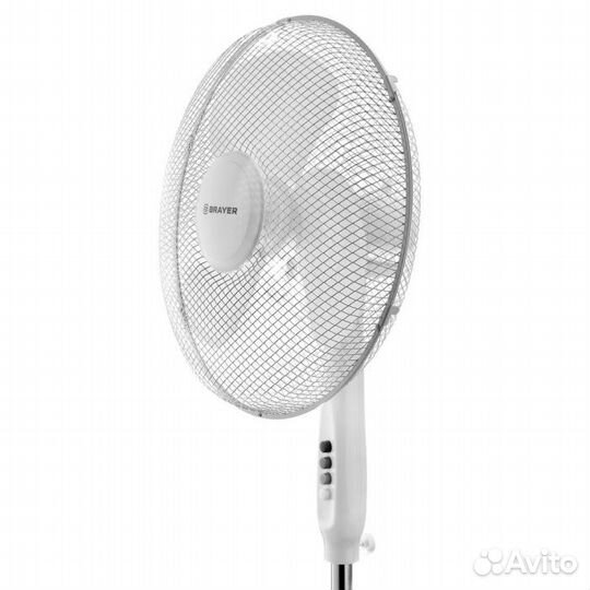 Вентилятор brayer BR4961WH 40 Вт регулировка высот