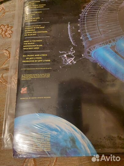 2LP ELO - Out Of The Blue запечатана 1977