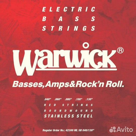 Струны для гитары Warwick 42300 ML 5B