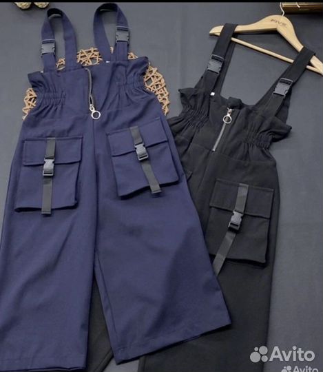 Брюки карго для девочки