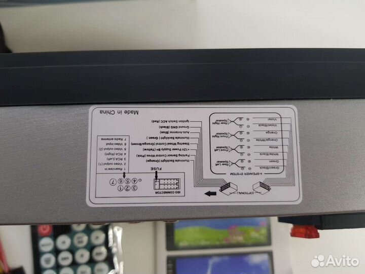 Магнитола 2din с камерой заднего вида