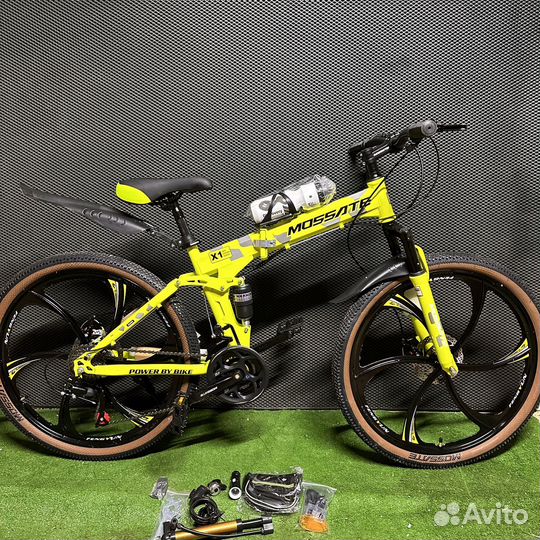 Велосипед новый 26 на литых дисках складной