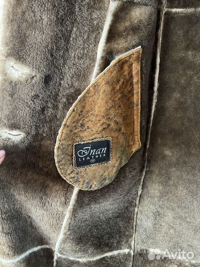 Дубленка натуральная женская р.46