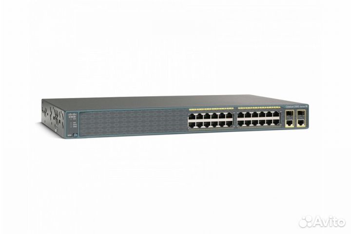 Коммутатор Cisco WS-C2960+24TC-S (новый)