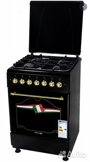 Кухонная плита il Monte FO-GE6002 black rustico