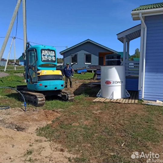 Услуги мини экскаватора