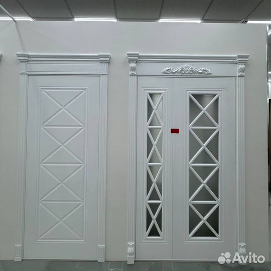 Двери межкомнатные остеклённые i-5753