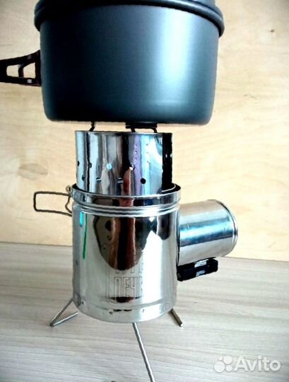 Печь походная турбопечка пс 600 Т