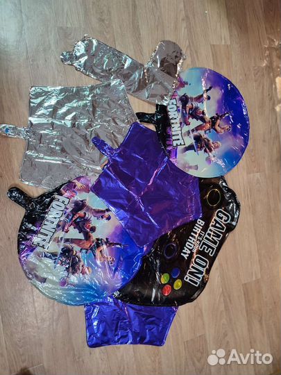 Воздушные шары фольгированные Fortnite