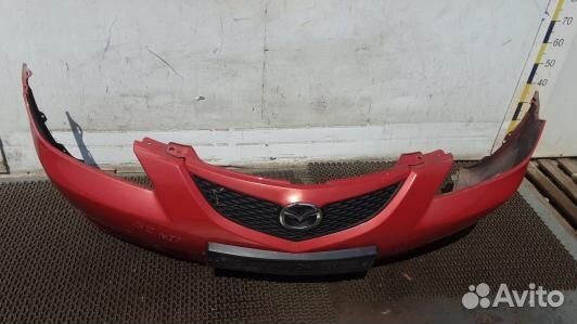 Бампер передний mazda 3 1 (LDN25G501)