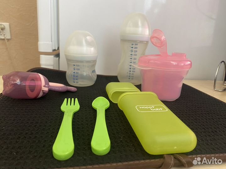 Бутылочки avent ниблер контейнер для смеси