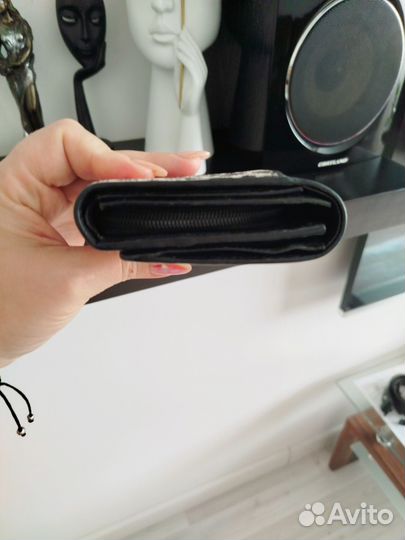 Портмоне женское натуральная кожа ската