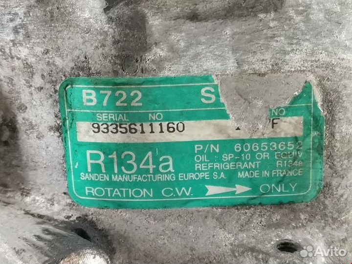 Компрессор кондиционера для Alfa Romeo 147 (937)