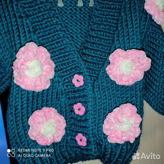 Джемпер вязаный детский