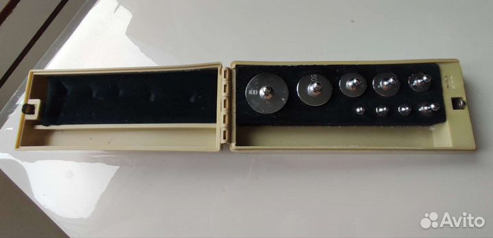 Набор гирек разновесов калибровочный