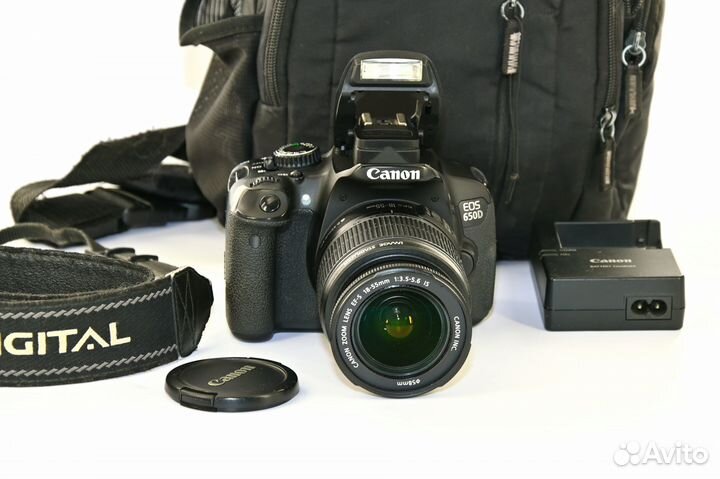 Canon EOS 650D/T4i 18.0MP зеркалка kit Canon 18-55