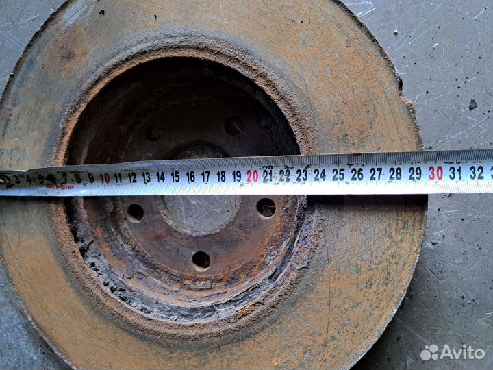 Диск тормозной передний на Jaguar X Type