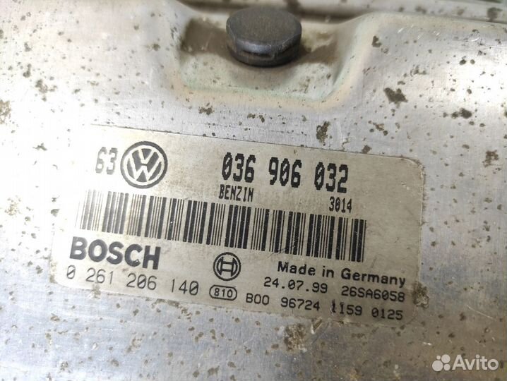 Блок управления двигателем Volkswagen Golf 3