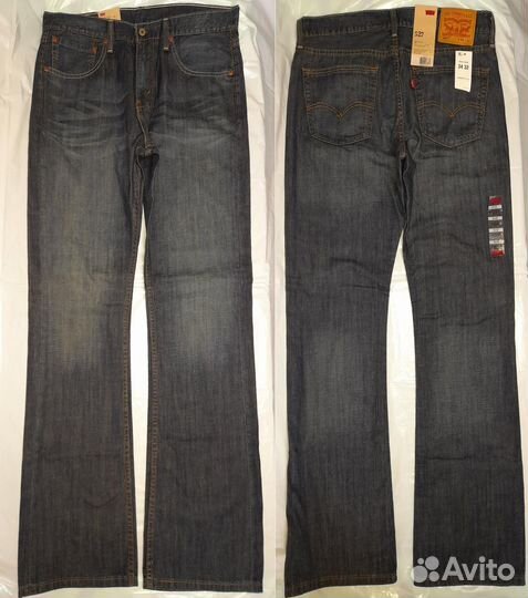 Levis 527 34x32 MadeinMexico Оригинал 50-52 Новые