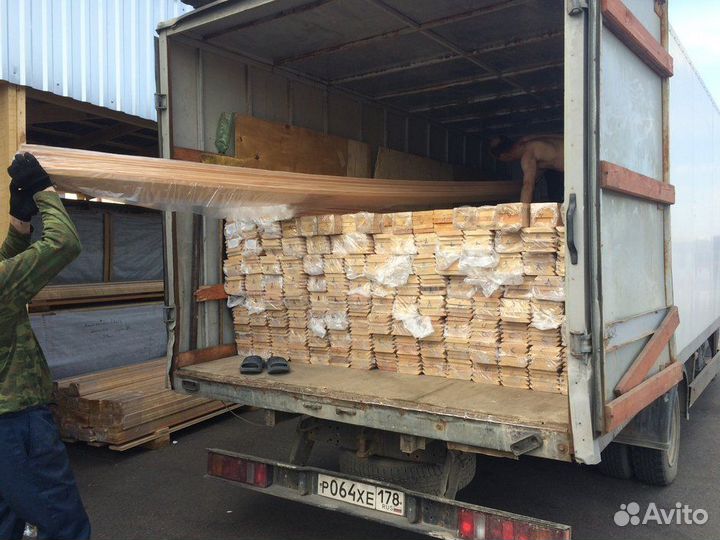 Планкен прямой за м2 20 мм 125 мм 2000 мм, вс