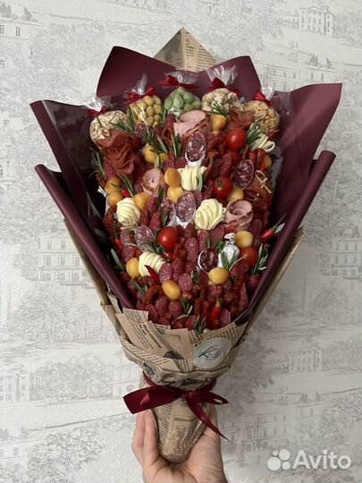 Мужские букеты съедобные