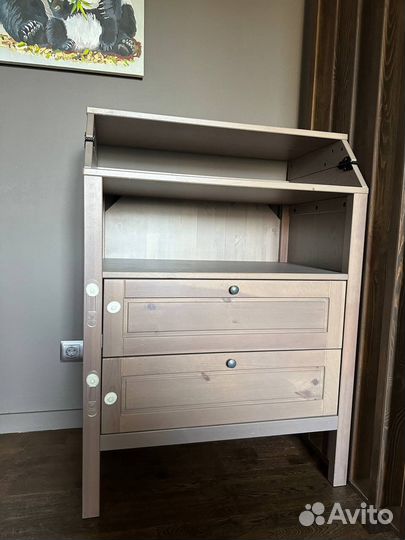 Комод IKEA с пеленальным столиком