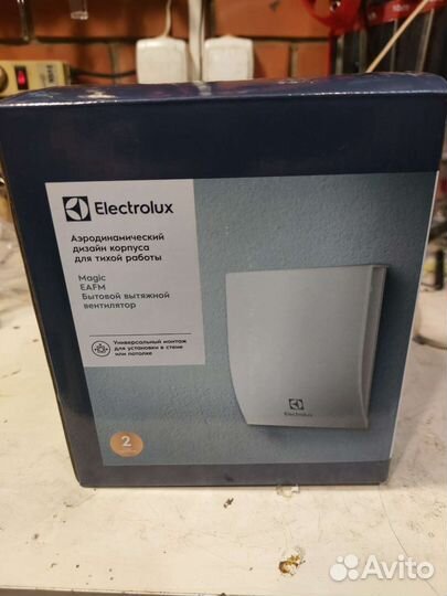 Бытовой вытяжной вентилятор Electrolux eafm-100
