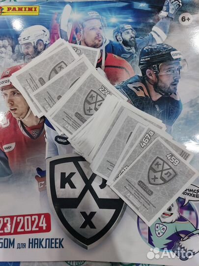 Наклейки panini кхл 2023-2024