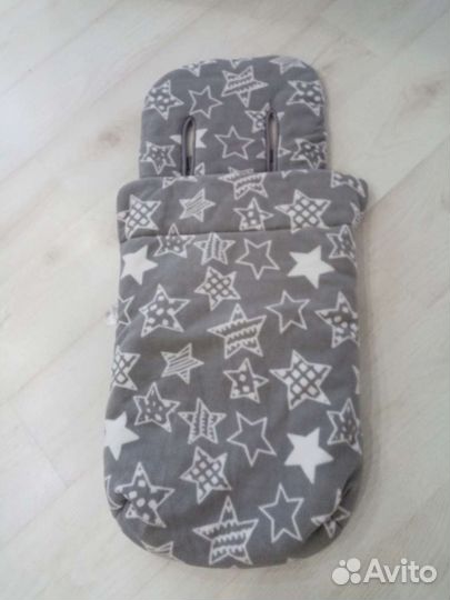 Зимний конверт в коляску