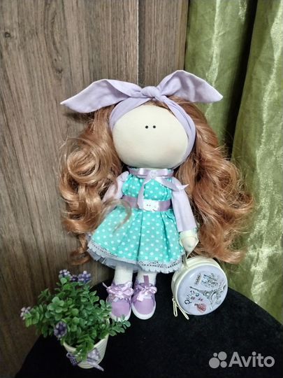 Интерьерная кукла Тильда