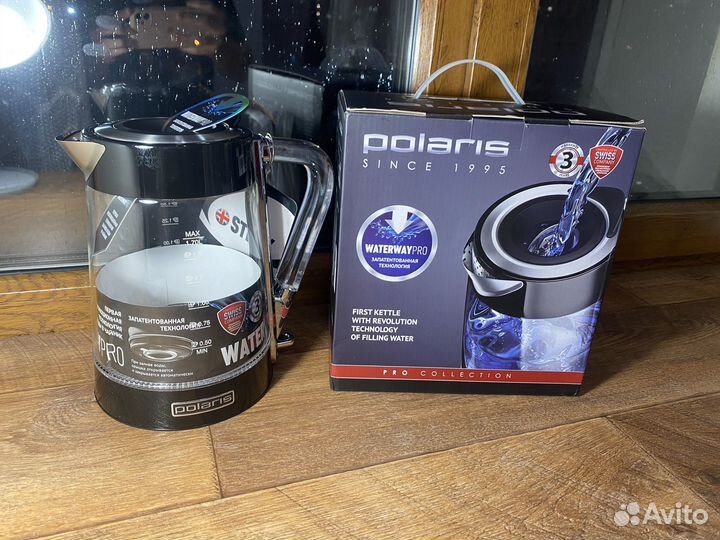 Чайник Электрический PWK 1715 CGL Water Way Pro