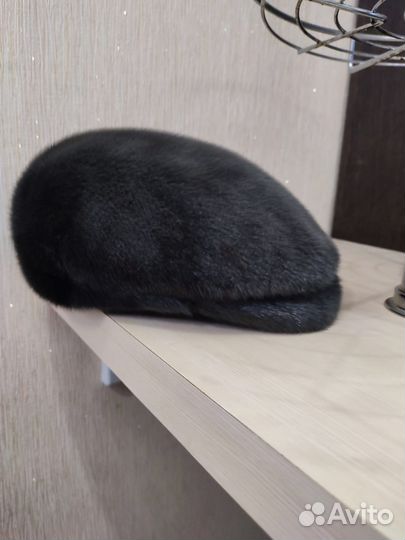 Меховая мужская кепка