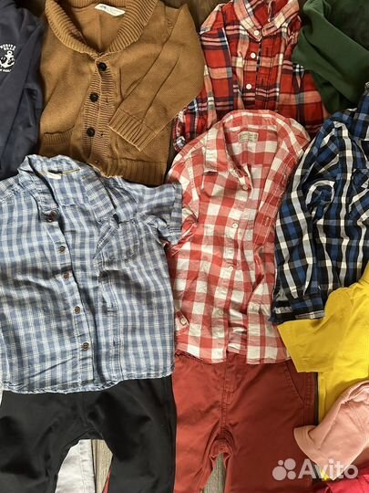 Вещи пакетом на мальчика 98 104