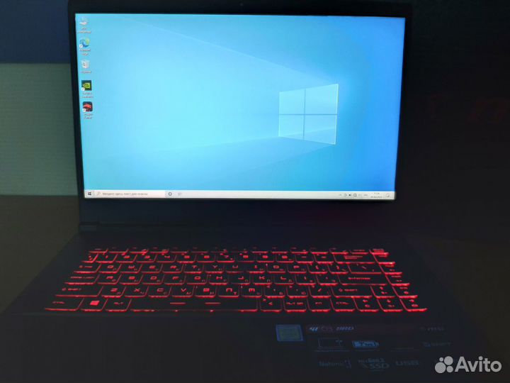 Игровой ноутбук MSI / в пленке / i7 / GTX / 16гб