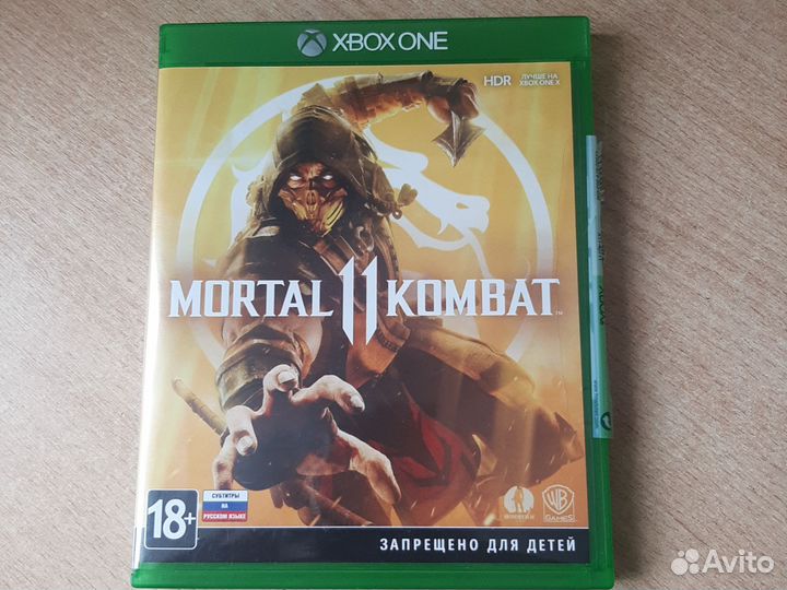 Игры на xbox One Mortal kombat 11