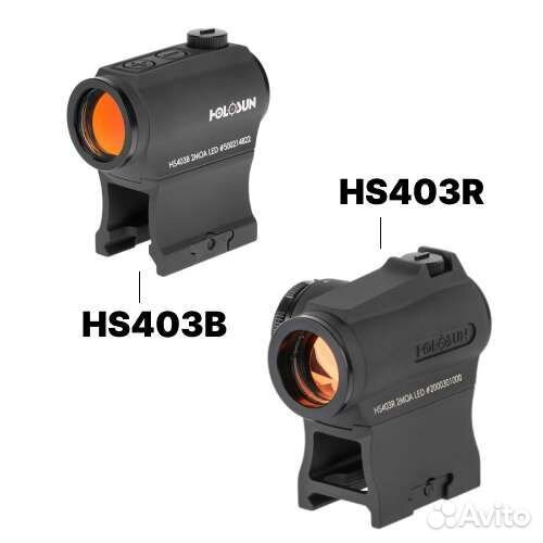 Прицелы коллиматорные Holosun HS403B и HS403R