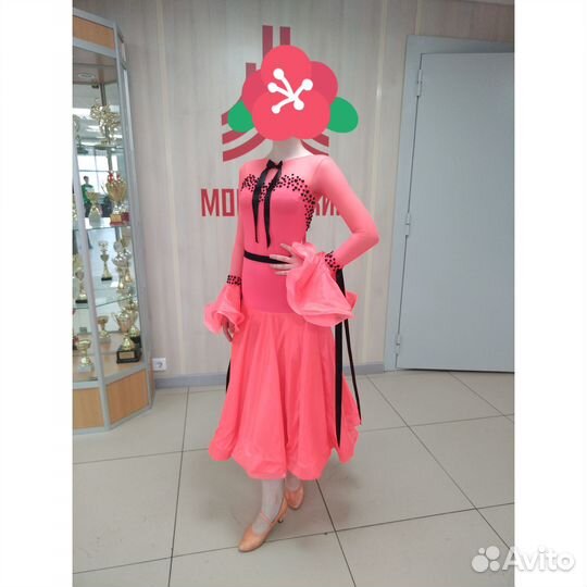 Платье для бальных танцев стандарт ю1