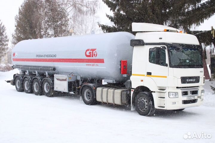 Полуприцеп газовоз GT7 ППЦТ-50, 2023