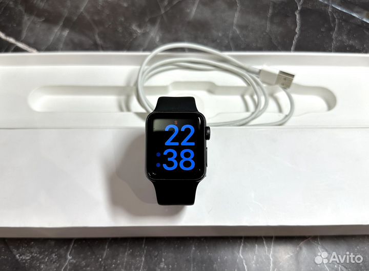 Часы Apple Watch 3 38 mm 89 акб