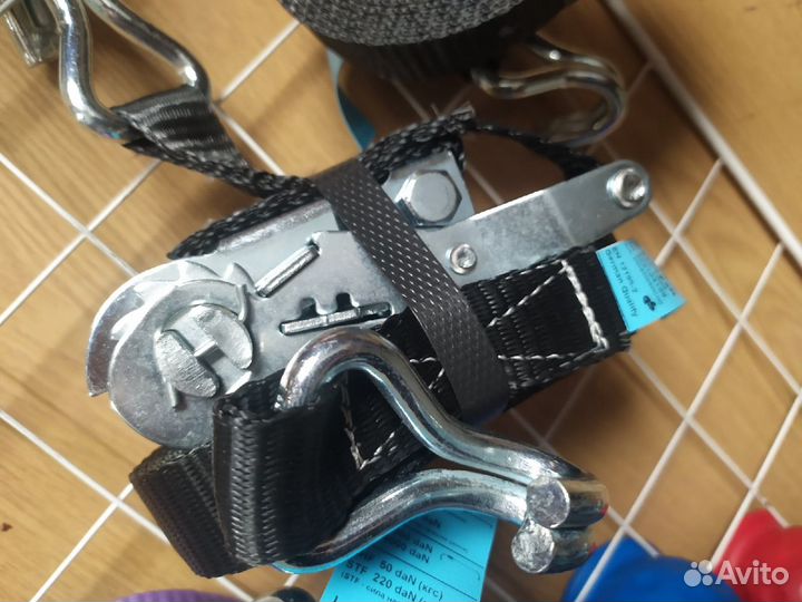 Стяжной ремень 5м с х/м (лодки, гидроциклы, грузы)