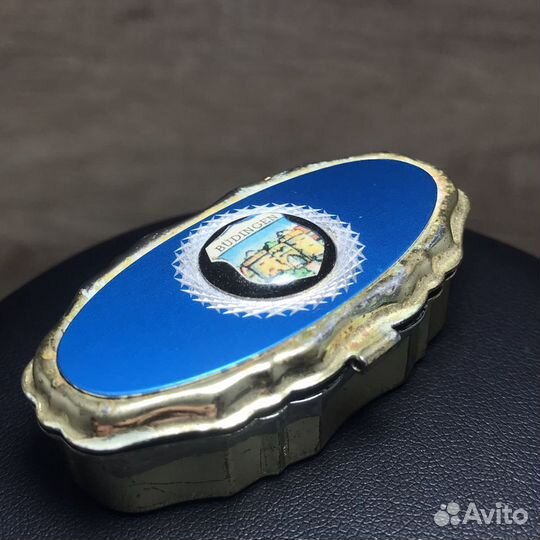 Немецкая Винтажная Мини Шкатулка Бюдинген фрг